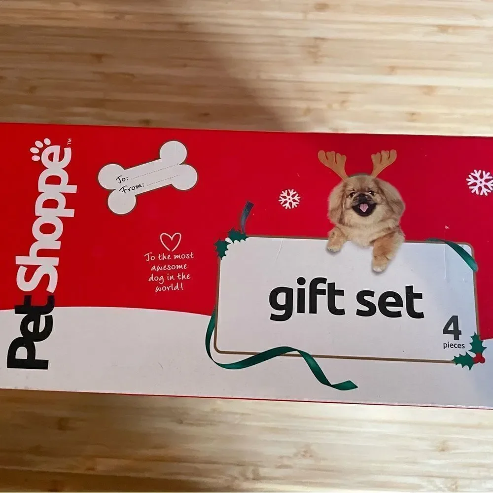 DOGGIE GIFT SET, NEW IN BOX ❤️ HP